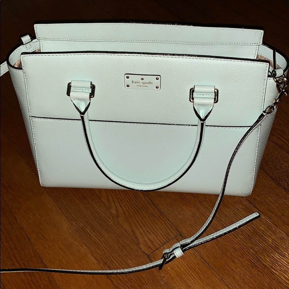Kate Spade 12”x10” seafoam bag